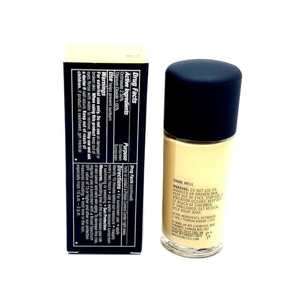 MAC Studio Fix Fluid Foundation SPF15 C40 1 OZ - Picture 2 of 3